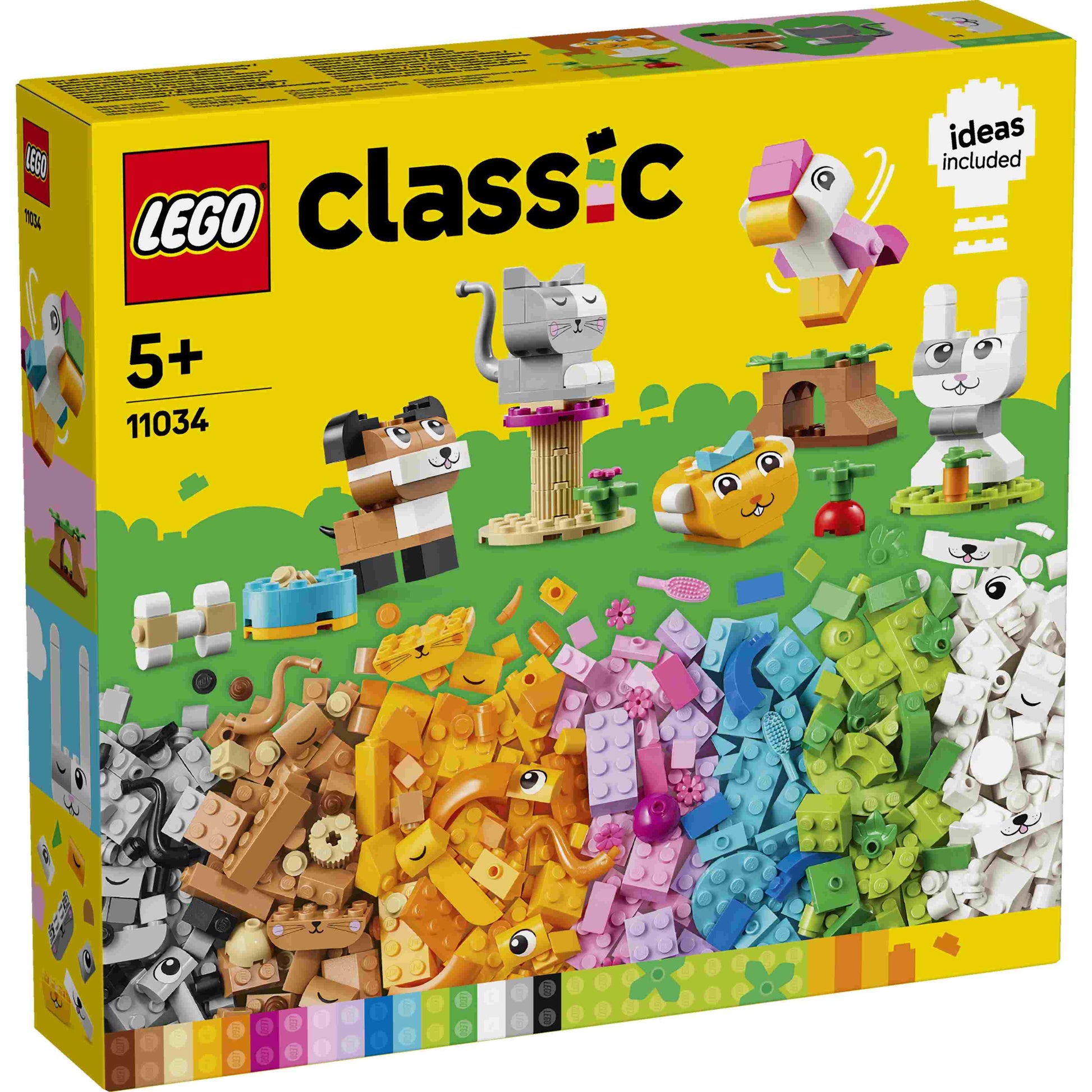 לגו קלאסי חיות מחמד 11034 LEGO Classic