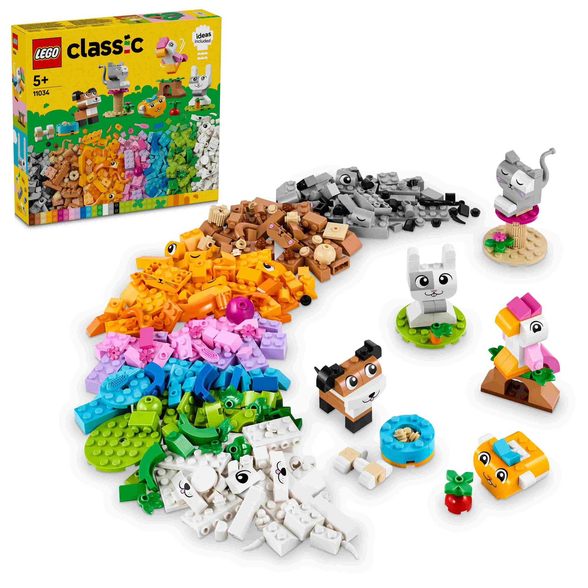 לגו קלאסי חיות מחמד 11034 LEGO Classic