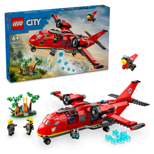 לגו סיטי מטוס חילוץ והצלה 60413 LEGO City