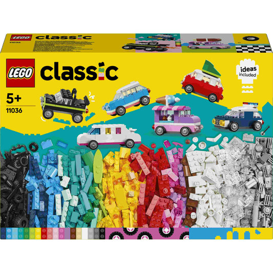 לגו קלאסי כלי רכב יצירתיים 11036 LEGO Classic