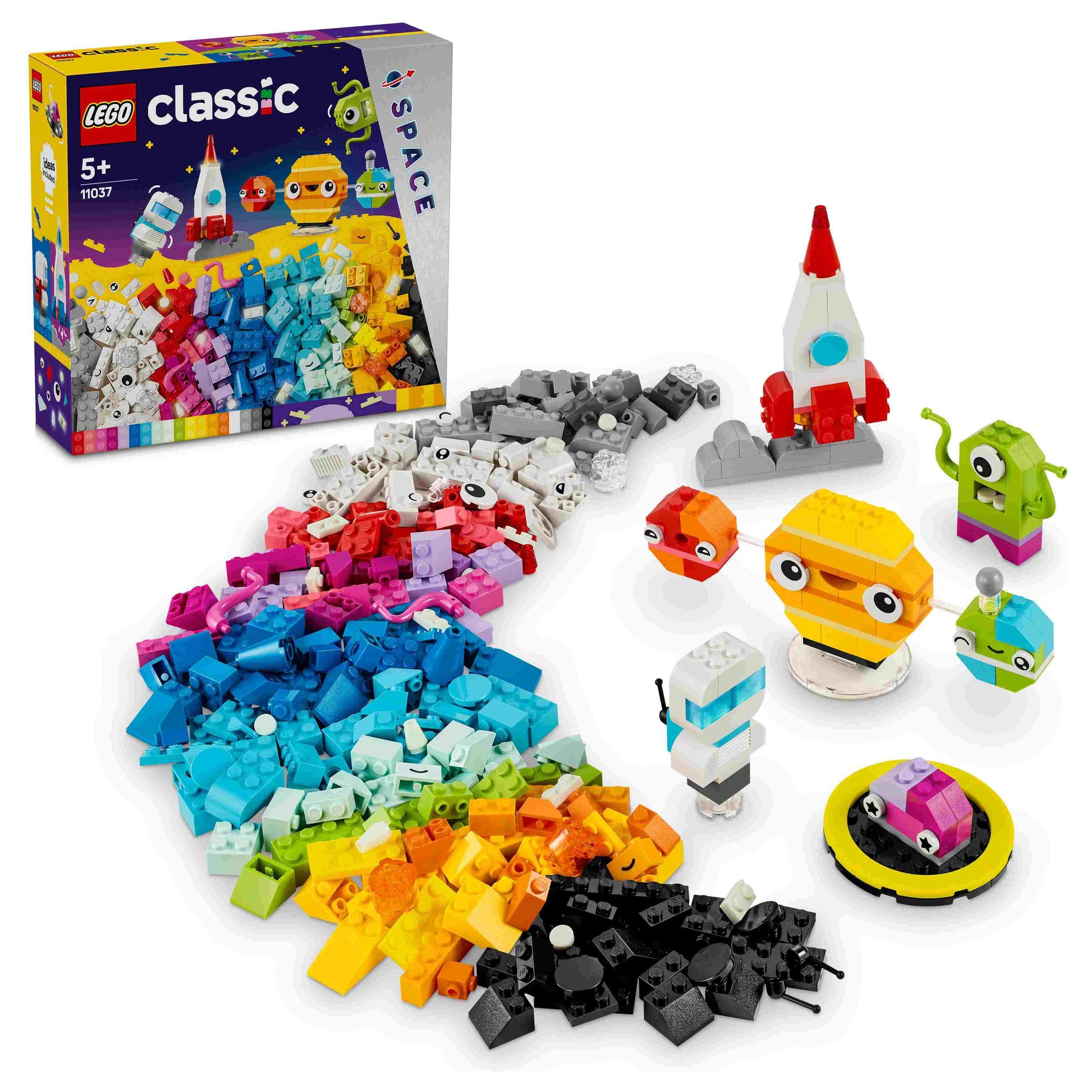 לגו קלאסי כוכבי לכת יצירתיים בחלל 11037 LEGO Classic