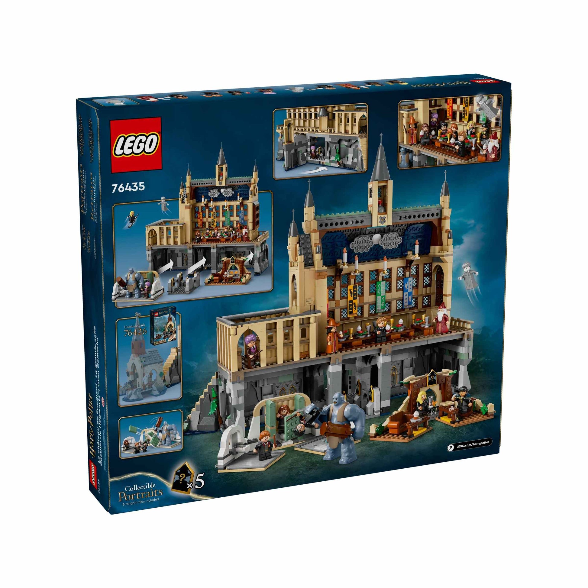 לגו הארי פוטר טירת הוגוורטס 76435 LEGO Harry Potter