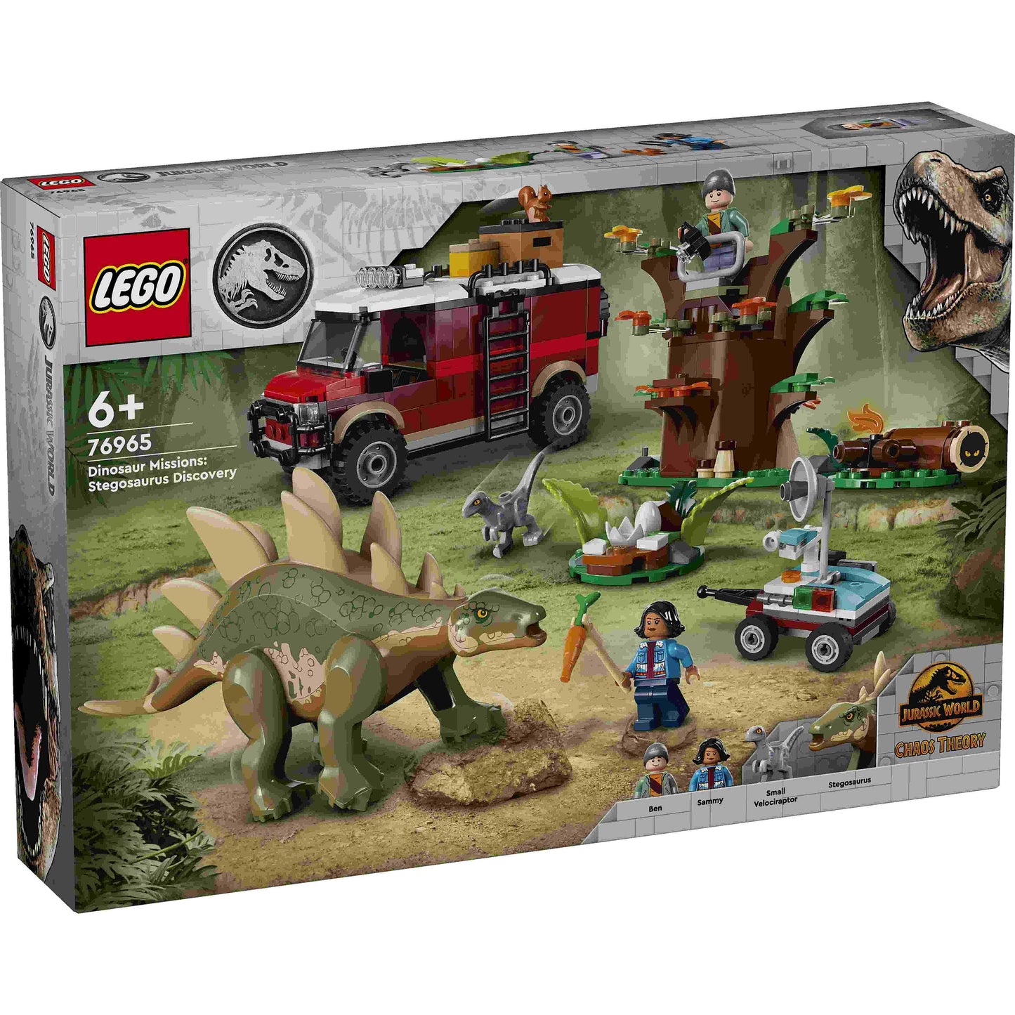 לגו עולם היורה גילוי סטגוזאורוס 76965 LEGO Jurassic World