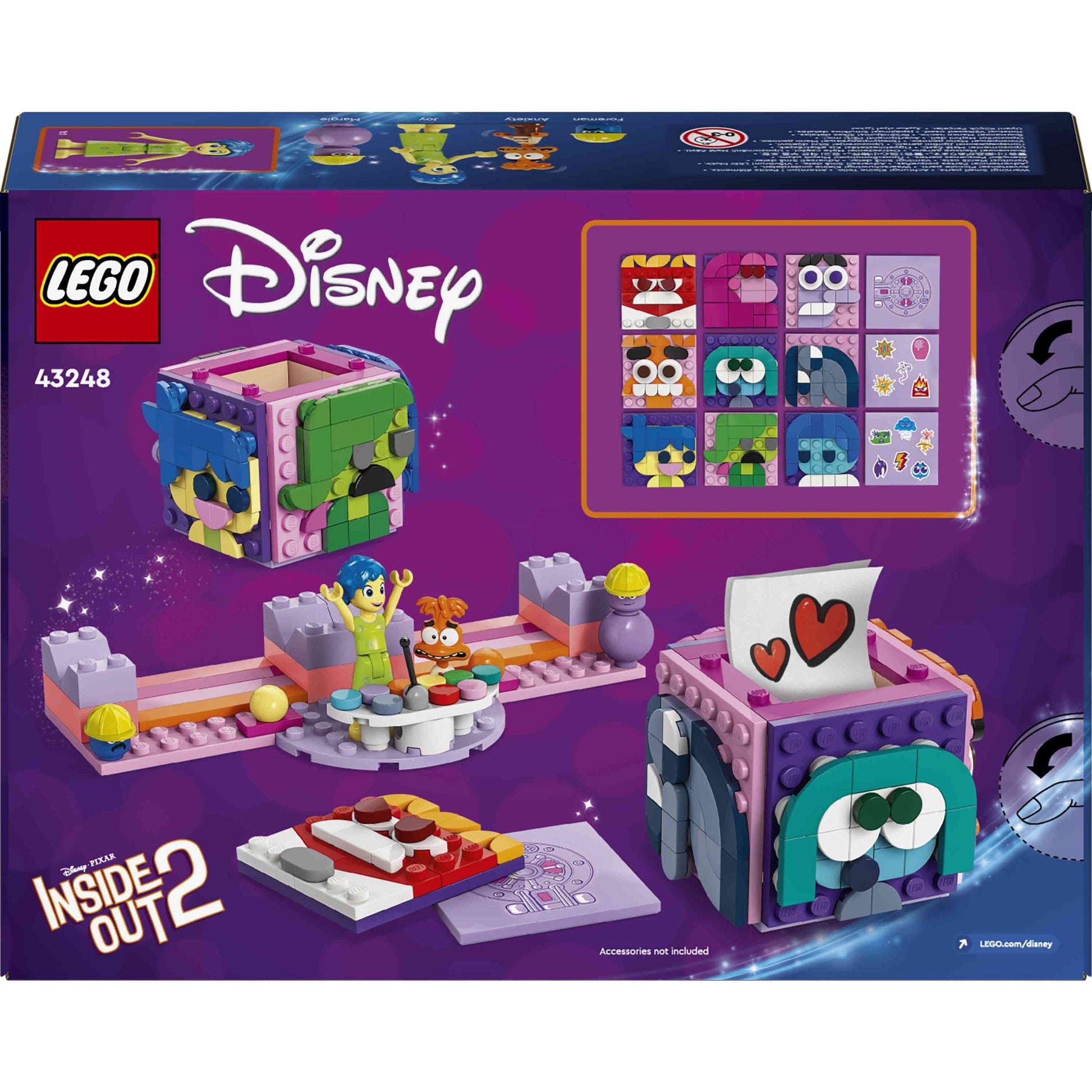 לגו דיסני קוביות מצב רוח 'הקול בראש' 43248 LEGO DISNEY