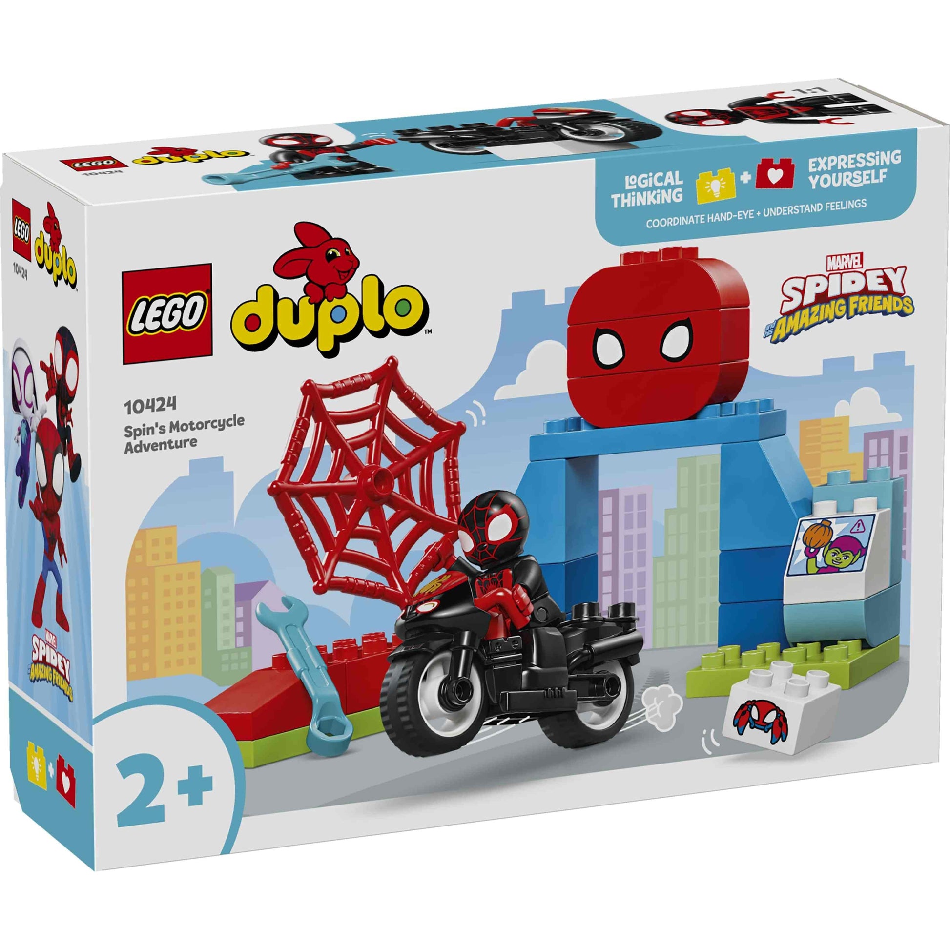 לגו דופלו האופנוע של ספין 10424 LEGO DUPLO