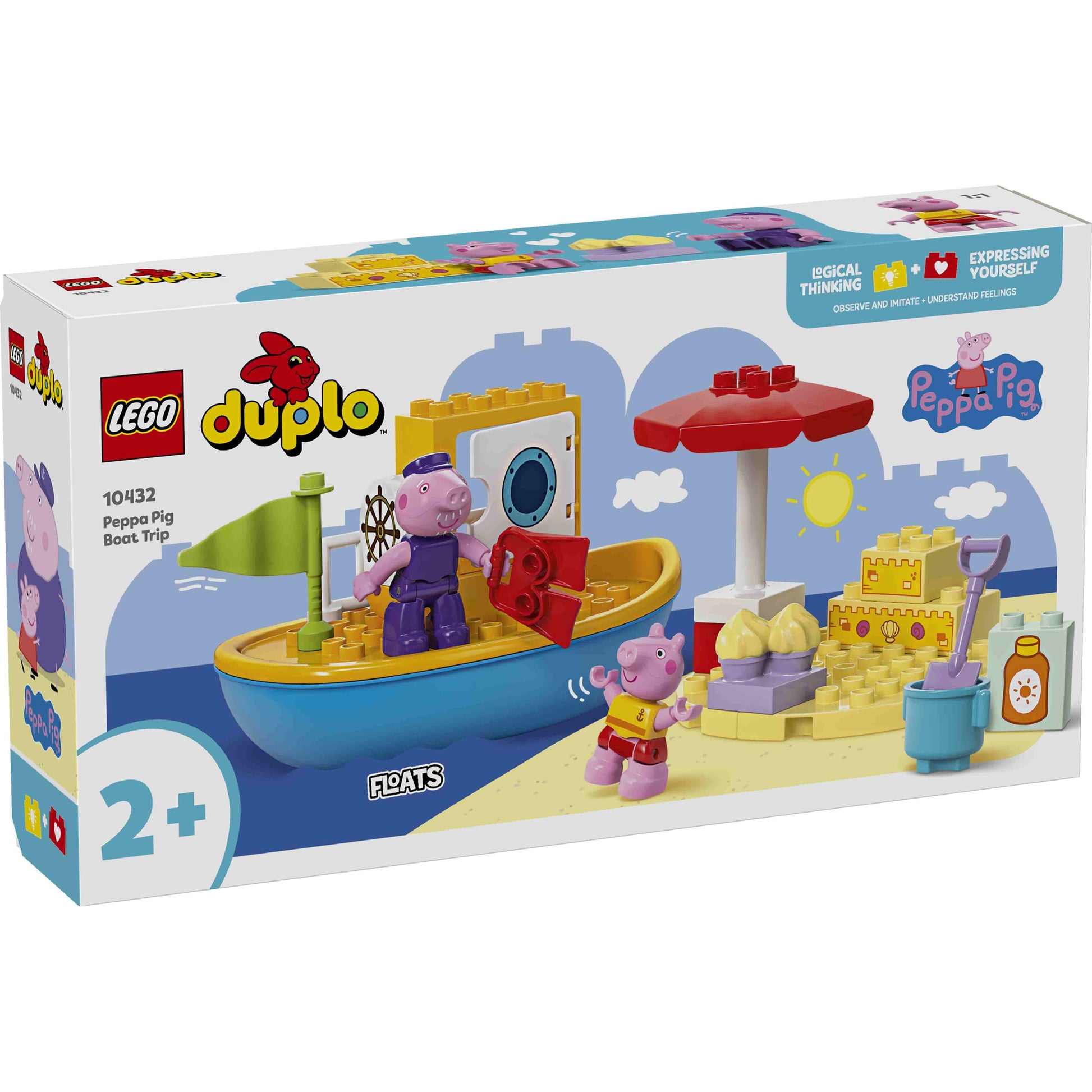 לגו דופלו פפה פיג שט בסירה 10432 LEGO DUPLO