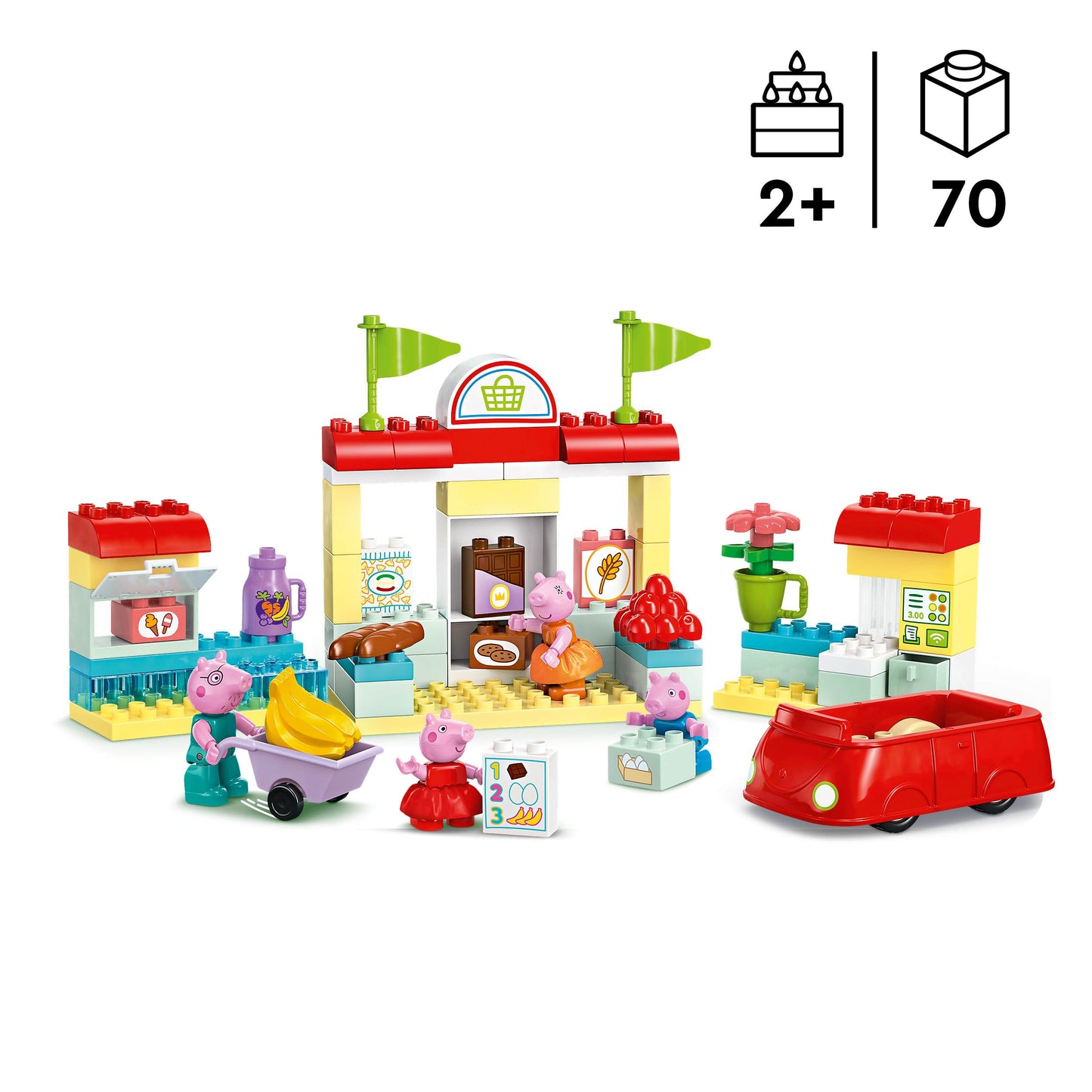 לגו דופלו פפה פיג בסופרמרקט 10434 LEGO DUPLO