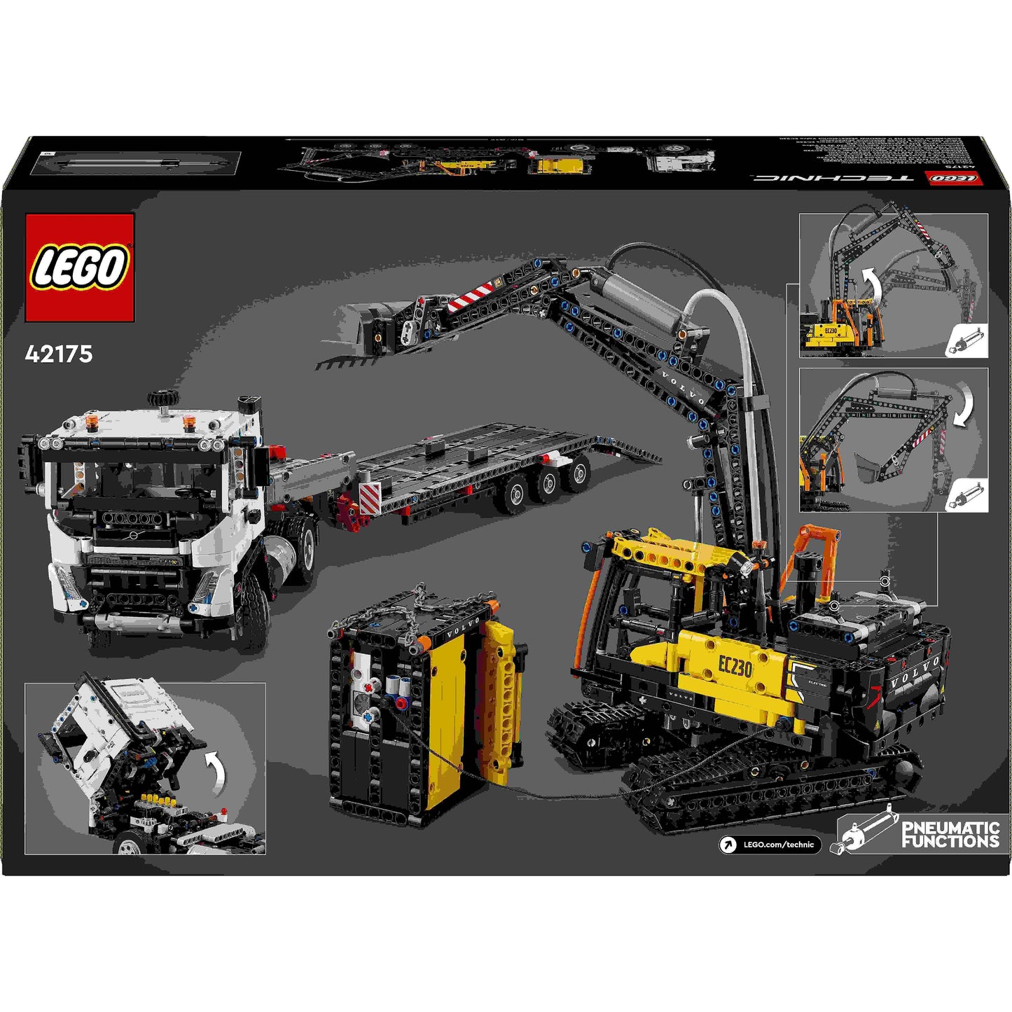 לגו טכניק משאית ומחפר חשמלי 42175 LEGO Technic