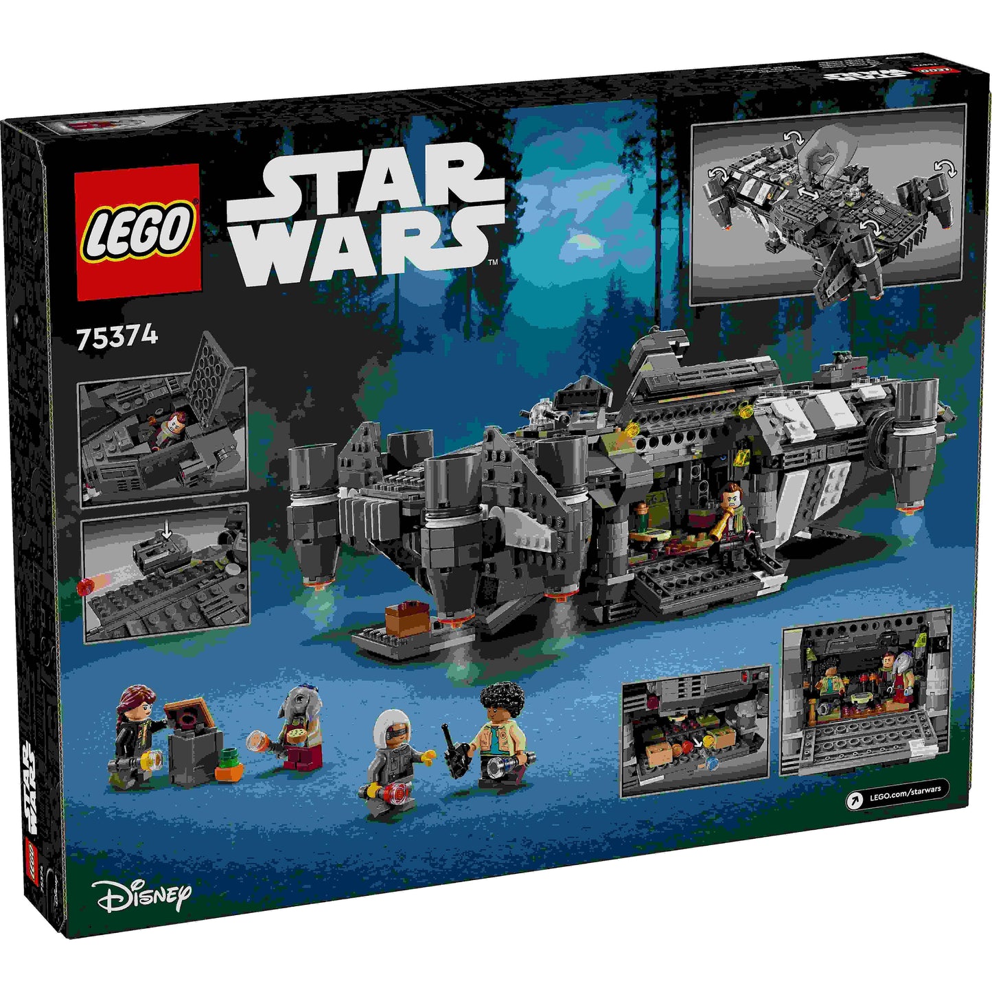 לגו מלחמת הכוכבים ספינת חלל אוניקס 75374 LEGO Star Wars