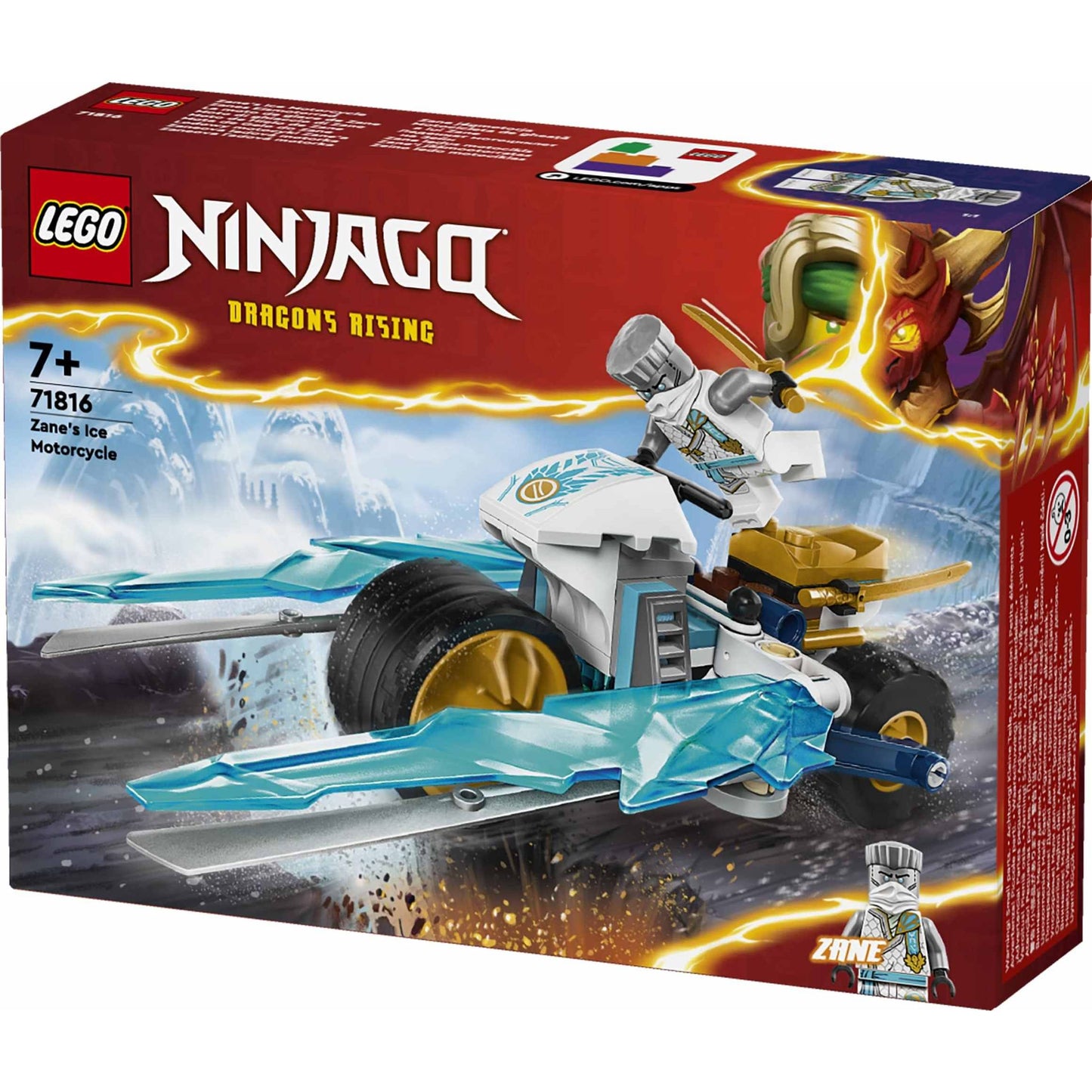 לגו נינגגו אופנוע הקרח של זן 71816 LEGO Ninjago