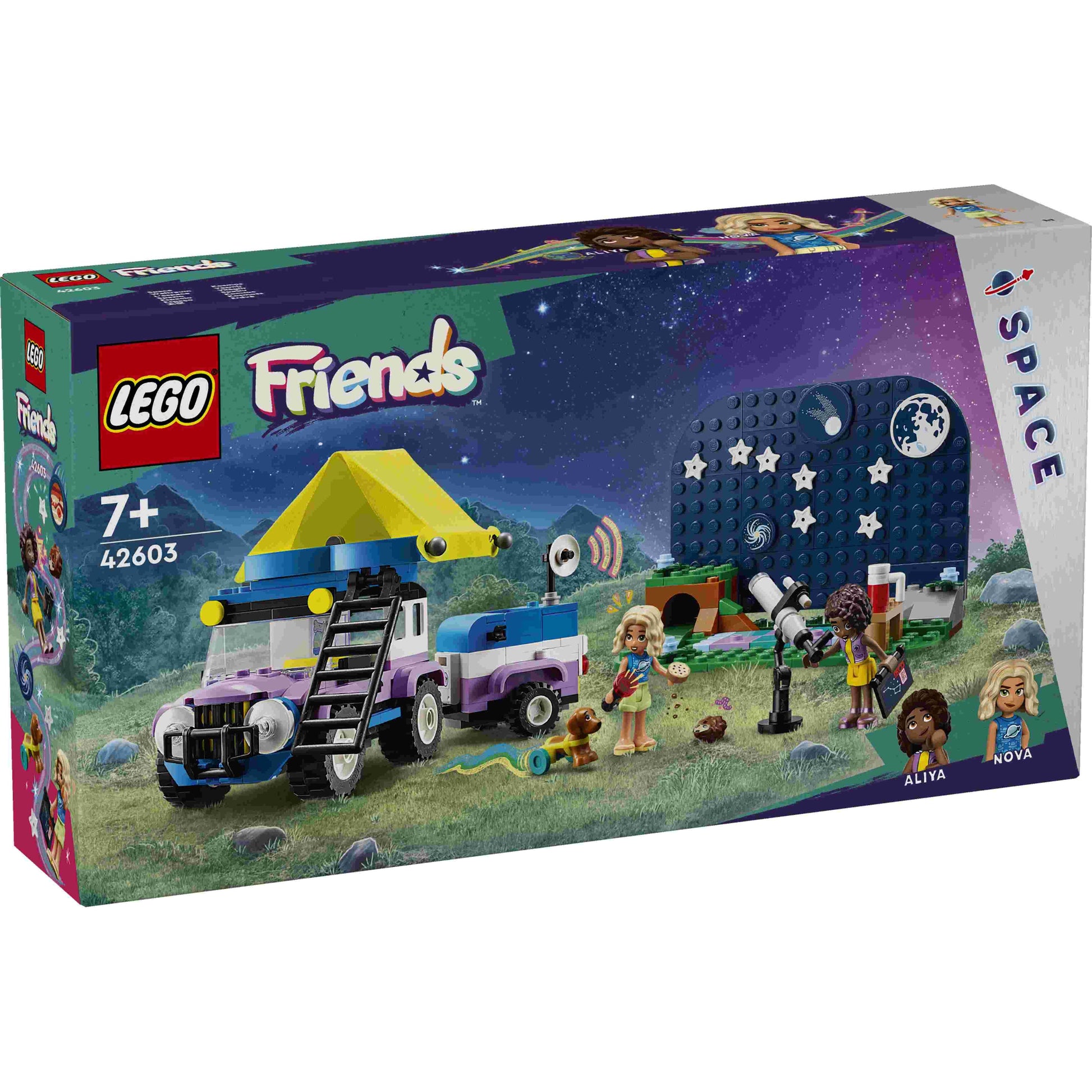 לגו חברות צפייה בכוכבים רכב מחנאות 42603 LEGO Friends