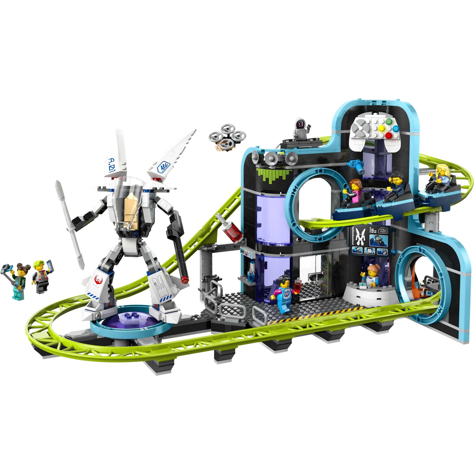 לגו סיטי פארק שעשועים של עולם הרובוטים 60421 LEGO City