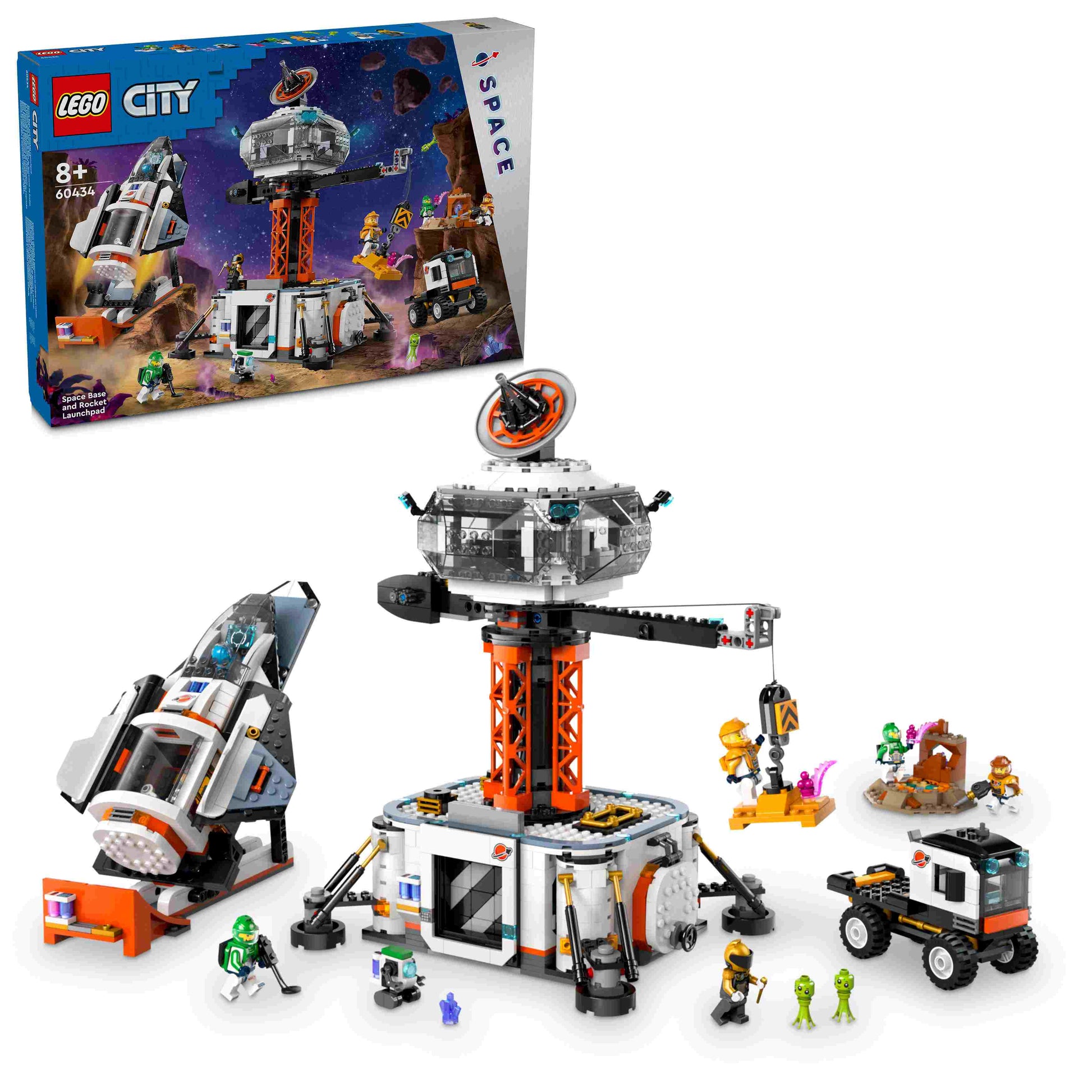 לגו סיטי בסיס חלל שיגור חללית 60434 LEGO City