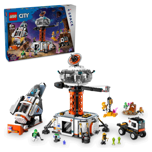 לגו סיטי בסיס חלל שיגור חללית 60434 LEGO City