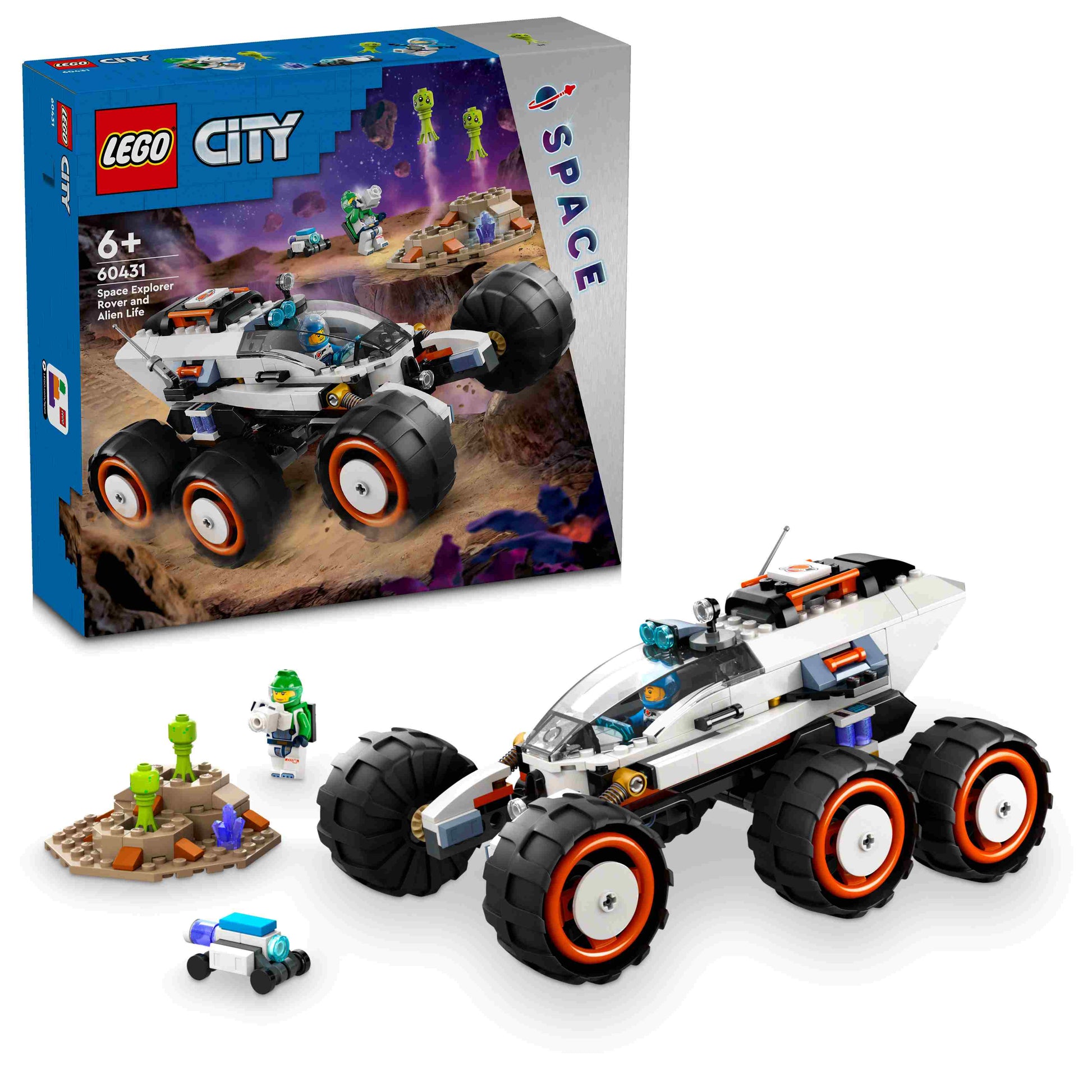 לגו סיטי רובר לחקר החלל ומחוץ לכדור הארץ 60431 LEGO City