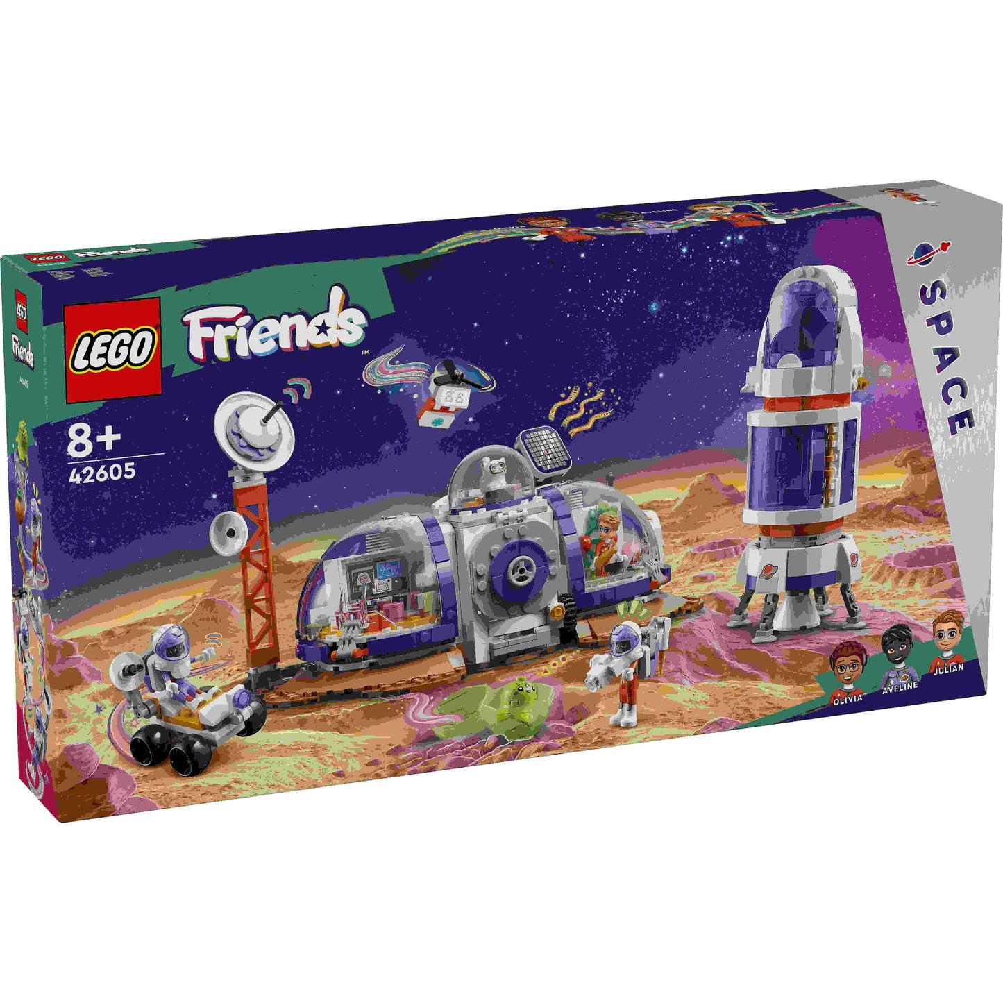 לגו חברות בסיס חלל וחללית במאדים 42605 LEGO Friends