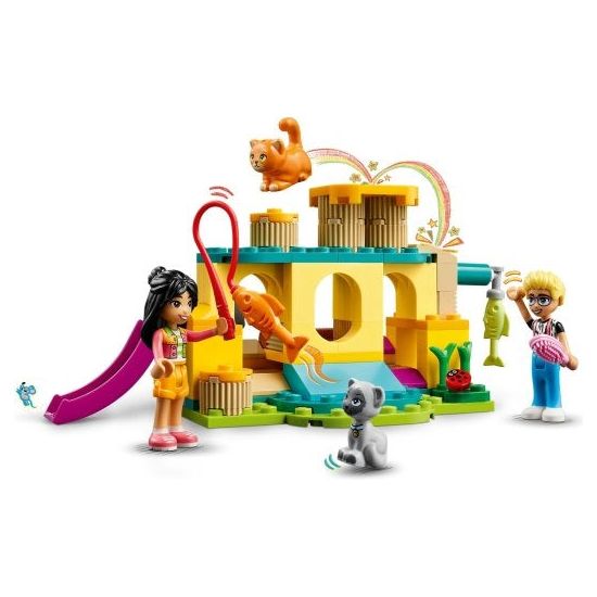 לגו חברות הרפתקה במגרש משחקים לחתולים 42612 LEGO Friends