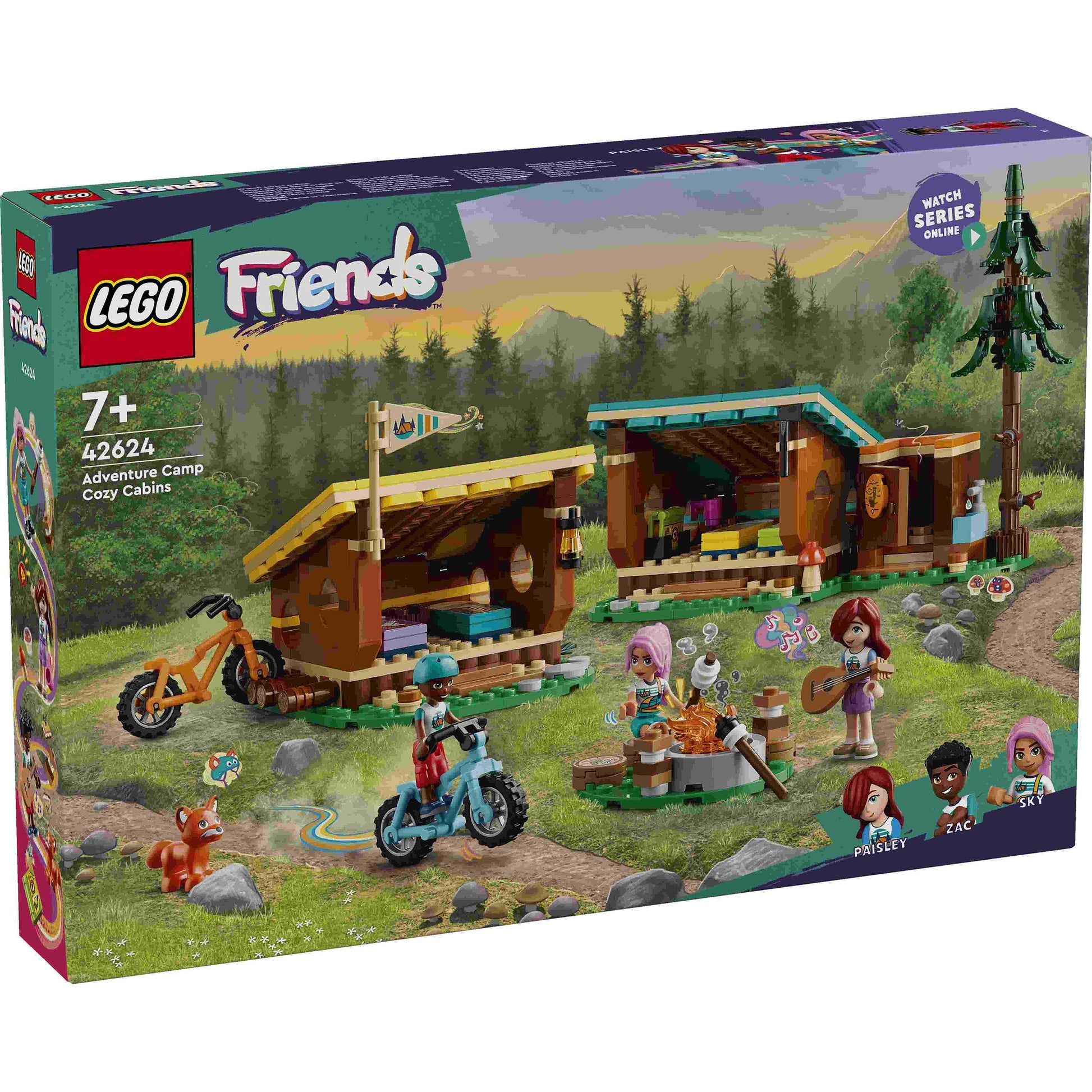 לגו חברות בקתות במחנה ההרפתקאות 42624 LEGO Friends