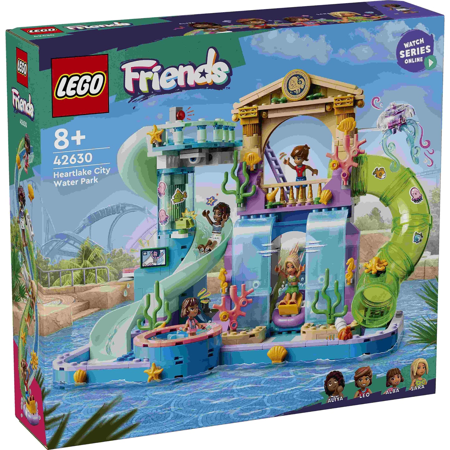 לגו חברות פארק המים בעיר הארטלייק 42630 Lego Friends