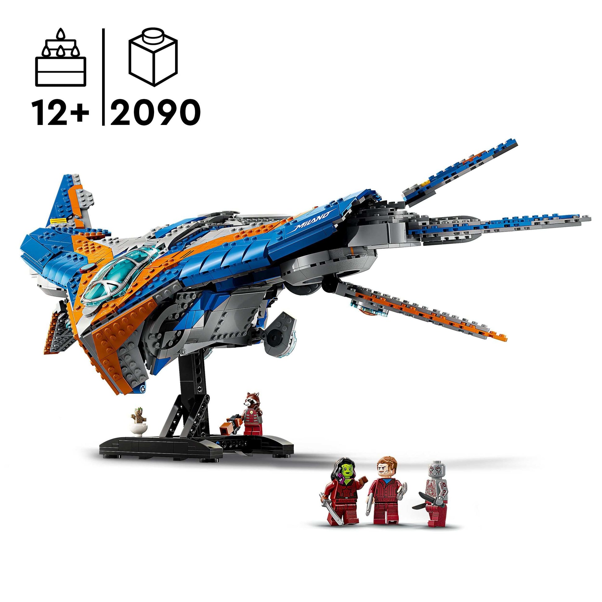 LEGO מארוול שומרי הגלקסיה החללית מילאנו 76286