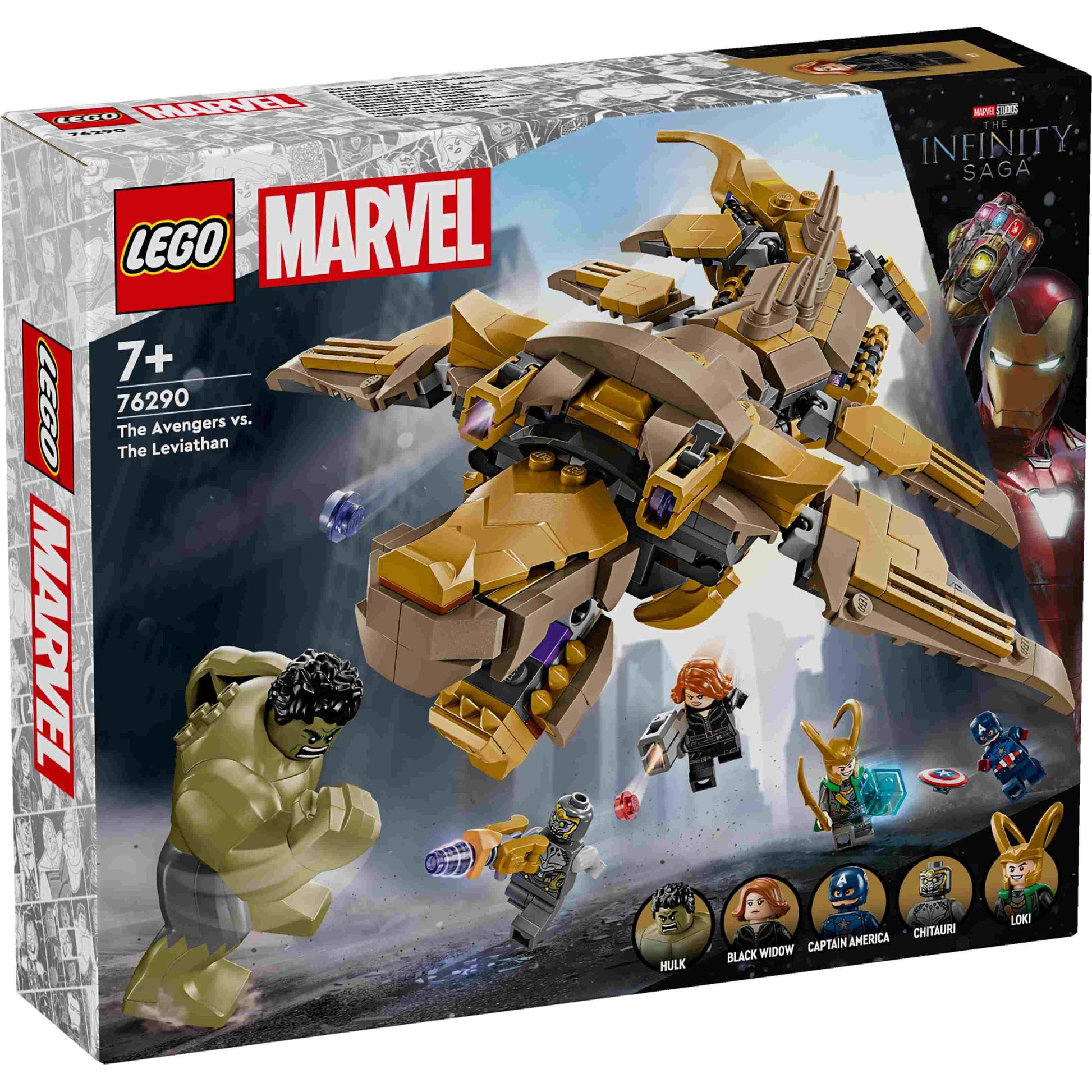 לגו מארוול הנוקמים נגד הלוויתן 76290 LEGO Marvel