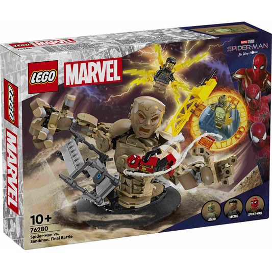 לגו מארוול ספיידרמן נגד איש החול 76280 LEGO Marvel