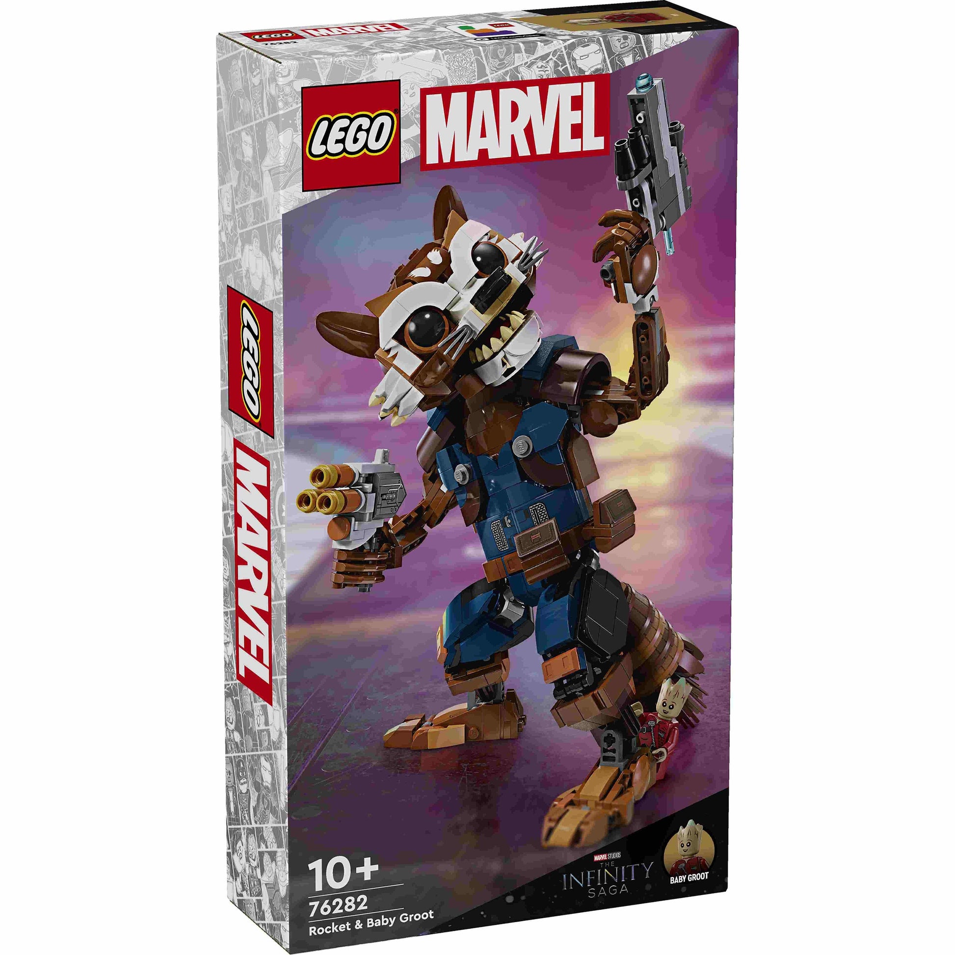 לגו מארוול רוקט ובייבי גרוט 76282 LEGO Marvel