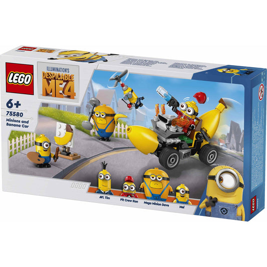 לגו מיניונים ואוטו הבננה 75580 Lego Minions