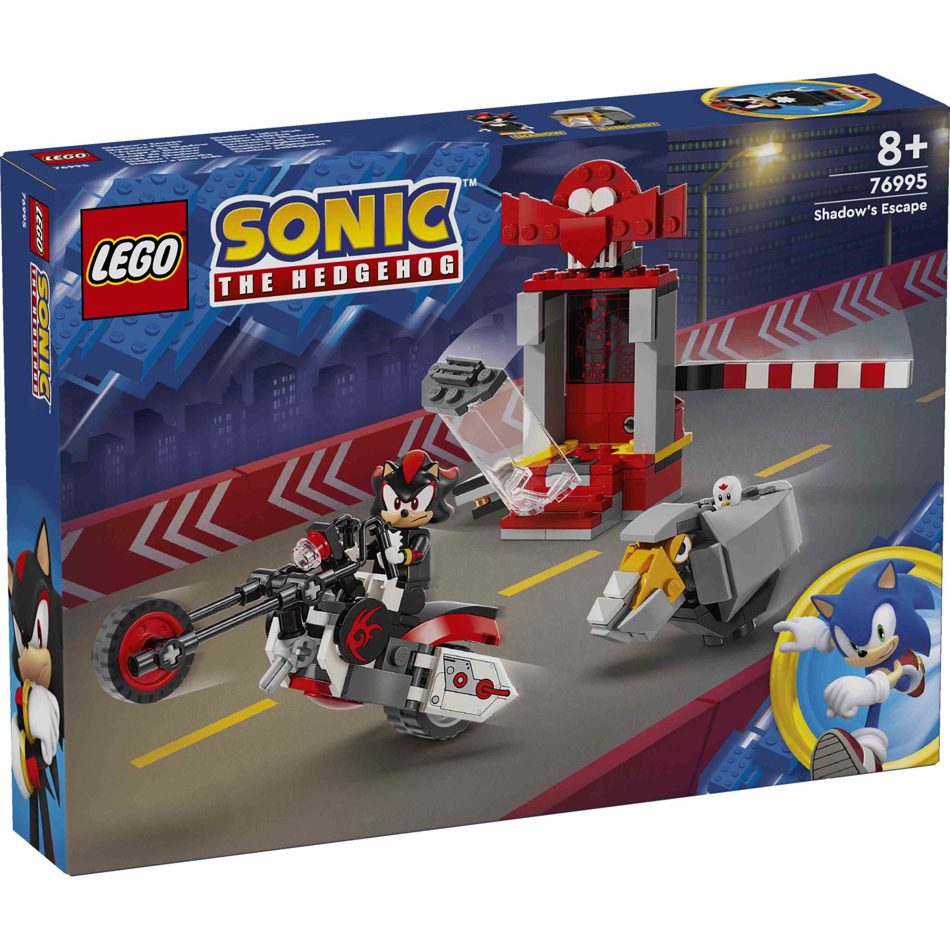 לגו סוניק הבריחה של שאדו הקיפוד 76995 LEGO Sonic