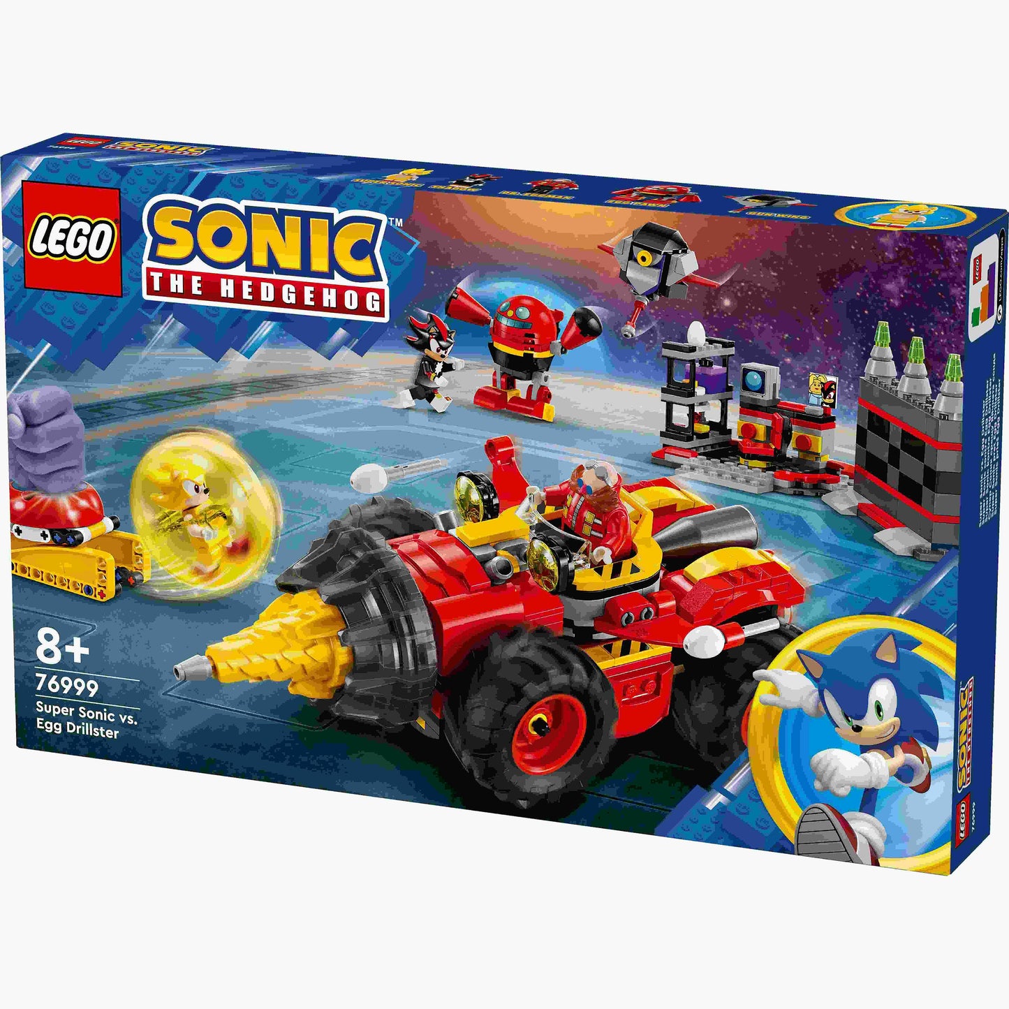 לגו סופר סוניק מול רכב המקדחה של אגמן 76999 LEGO Sonic