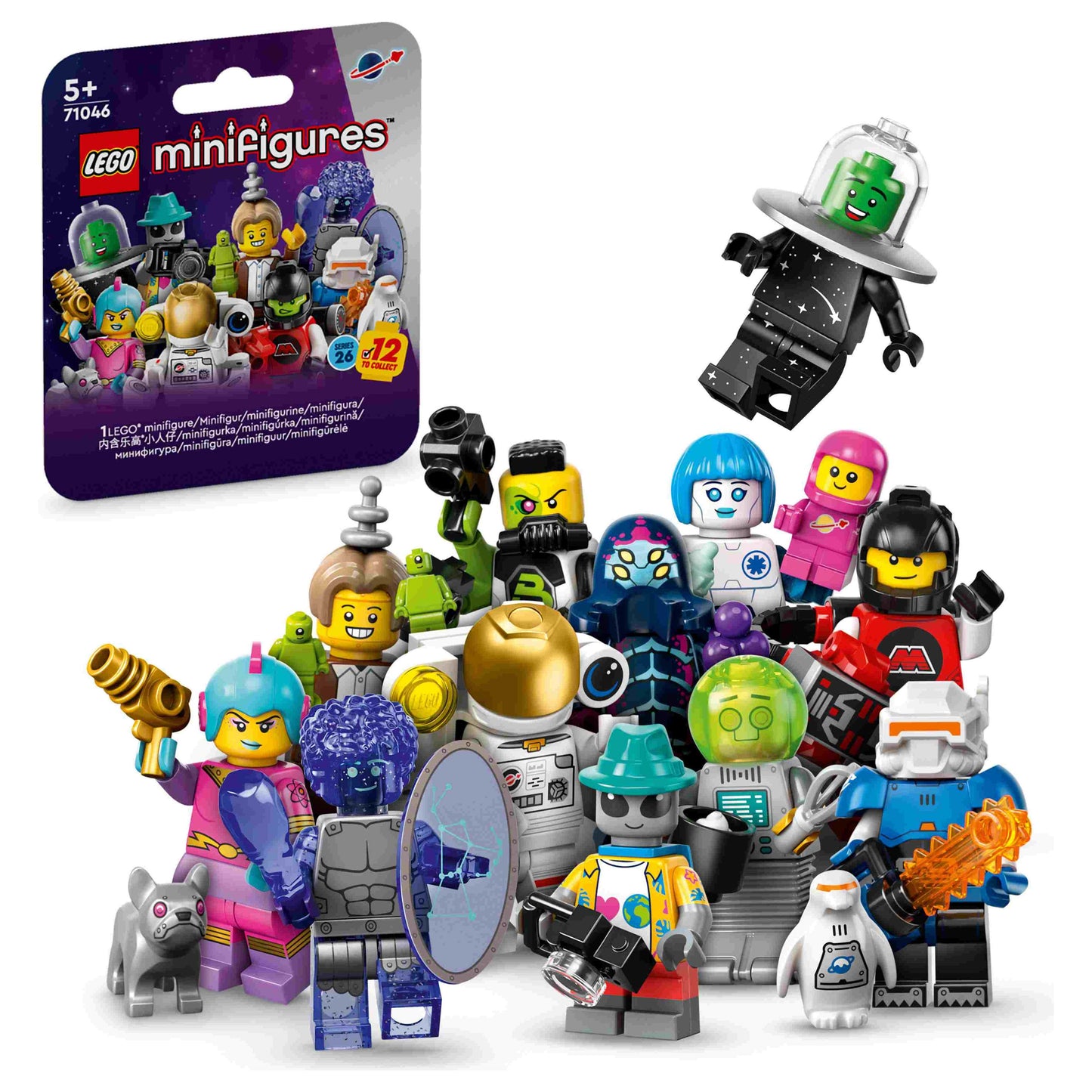 לגו מיני דמות חלל אקראי 71046 LEGO Minifigures