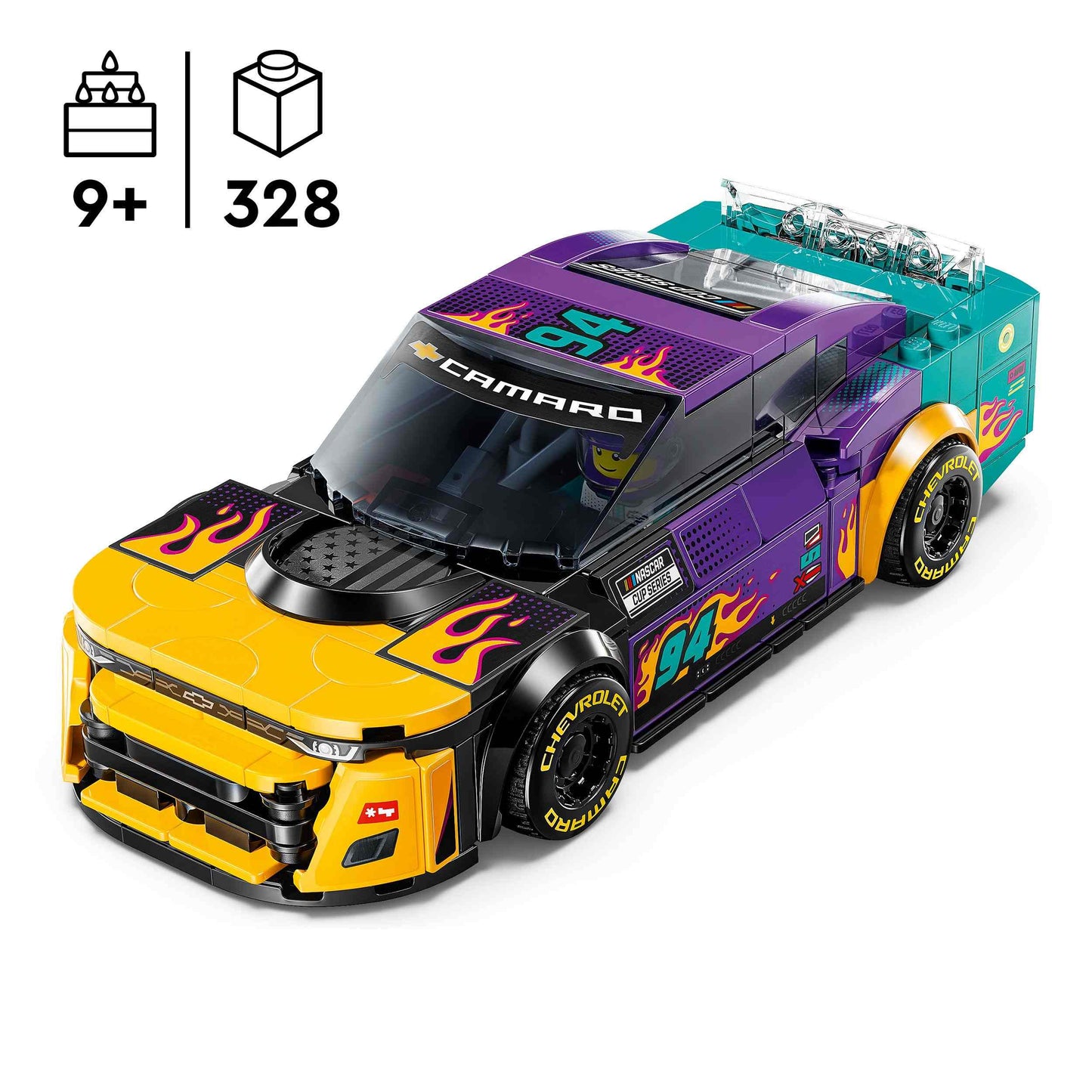 לגו ספיד מכונית מירוץ שברולט קמארו 76935 LEGO Speed