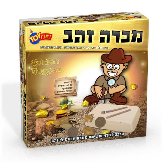 מכרה זהב - ערכה לגילוי מטבעות זהב