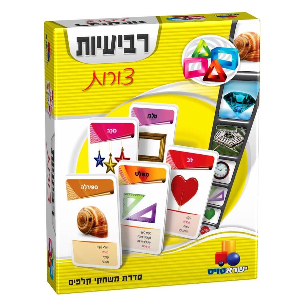 רביעיות משחק קלפים צורות