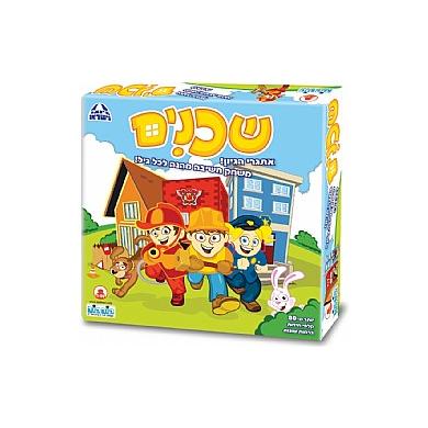 שכנים משחק קלפים - קודקוד