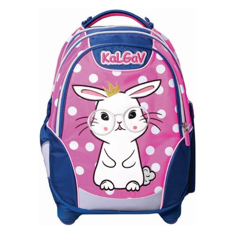 כחול כהה/ורוד Schoolbag Bunny           