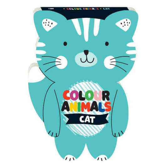 חוברת COLOUR ANIMALS חתול חמוד