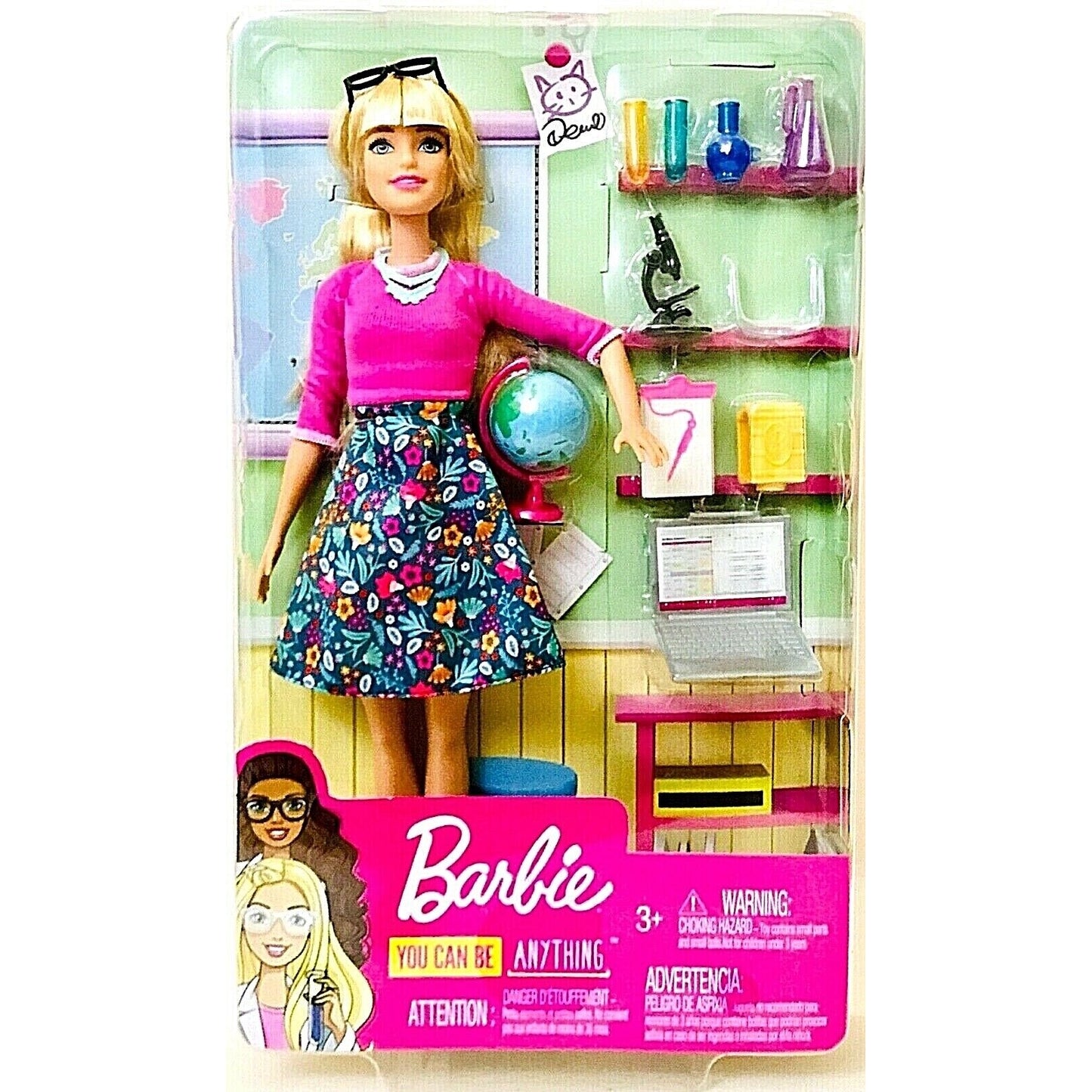 ברבי מארז מורה עם אביזרים BARBIE